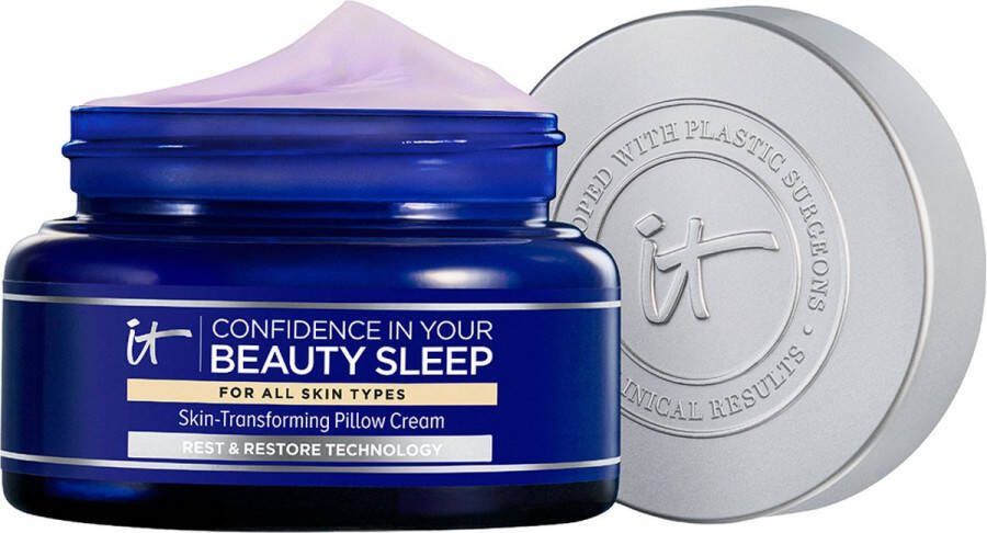 IT Cosmetics Confidence in Your Beauty Sleep Cream Nachtcrème Tegen Huidveroudering & Lavendelgeur 60ml
