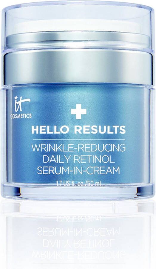 IT Cosmetics Hello Results Pressed Retinol Serum-in-Cream Dagcrème Anti-aging & Tegen Pigmentvlekken 50ml