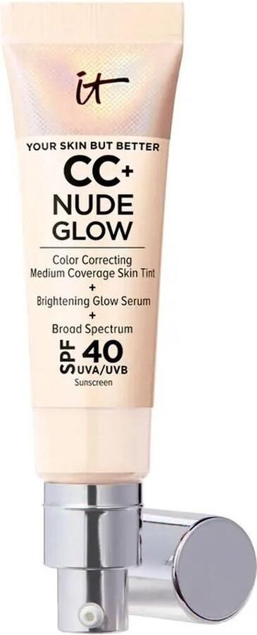IT Cosmetics Your Skin But Better CC+ Nude Glow SPF40 Foundation Met Glow Serum Fair Porcelain 32ml
