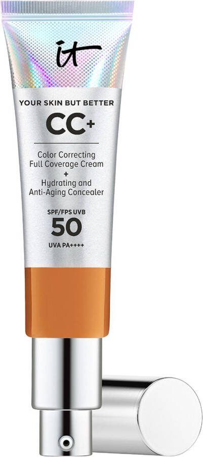 IT Cosmetics Your Skin But Better CC+ Cream SPF50 Foundation Anti-Aging & Hydraterend Rich 32ml