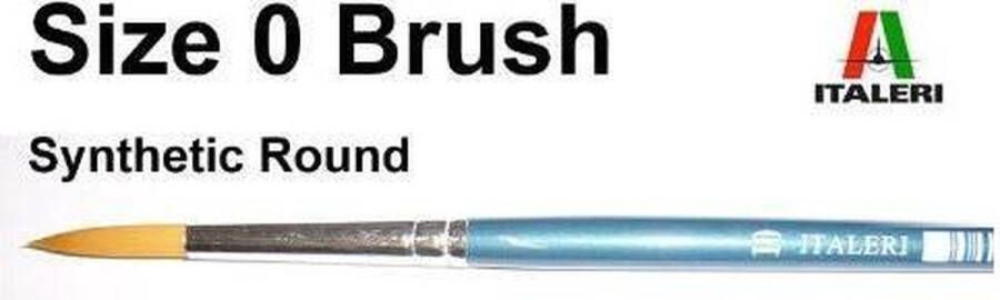 Italeri 0 Brush Synthetic Round (Ita51203) modelbouwsets hobbybouwspeelgoed voor kinderen modelverf en accessoires