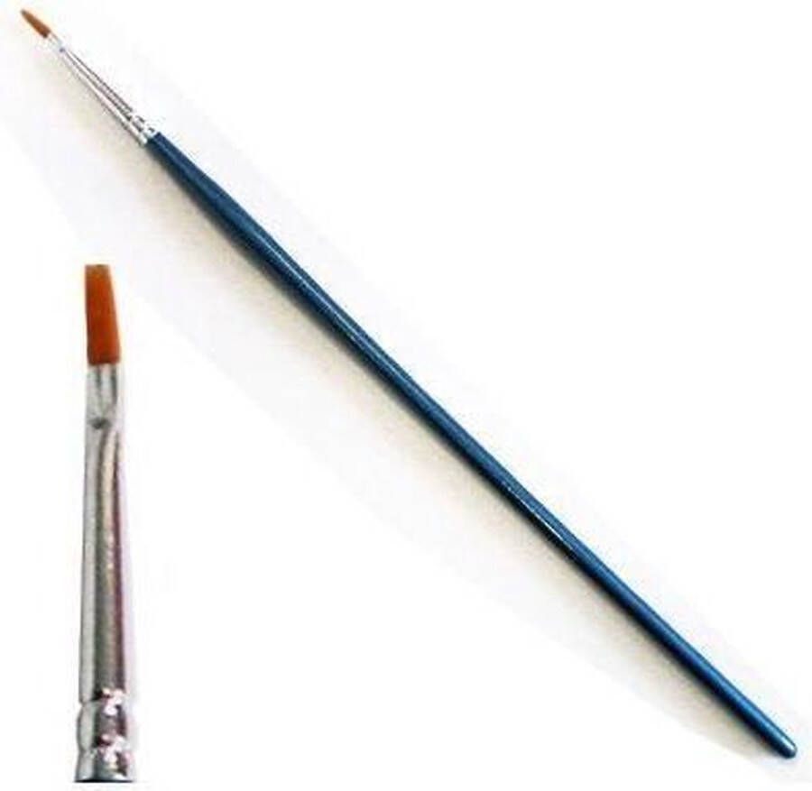 Italeri 12 Brush Synthetic Flat (Ita51235) modelbouwsets hobbybouwspeelgoed voor kinderen modelverf en accessoires