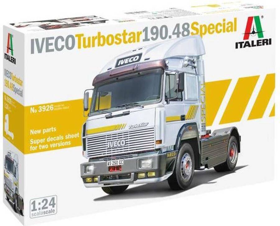 Italeri 1:24 3926 Iveco Turbostar 190.48 Special Truck Plastic Modelbouwpakket