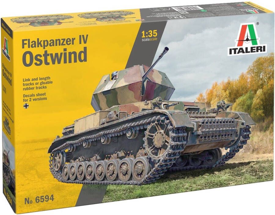 Italeri 1:35 6594 Flakpanzer IV Ostwind Plastic kit