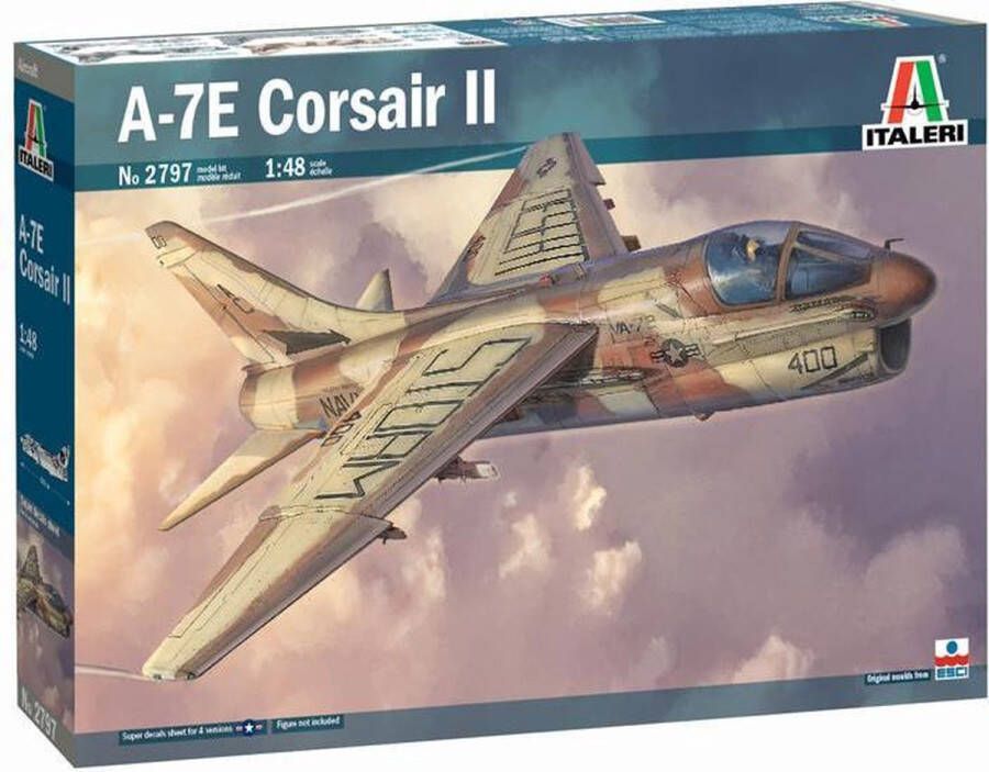 Italeri 1:48 2797 A-7E Corsair II Plastic Modelbouwpakket