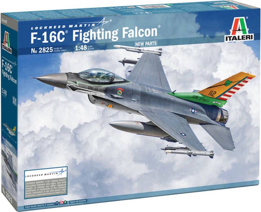 Italeri 1:48 2825 Lockheed Martin F-16C Fighting Falcon Plastic kit