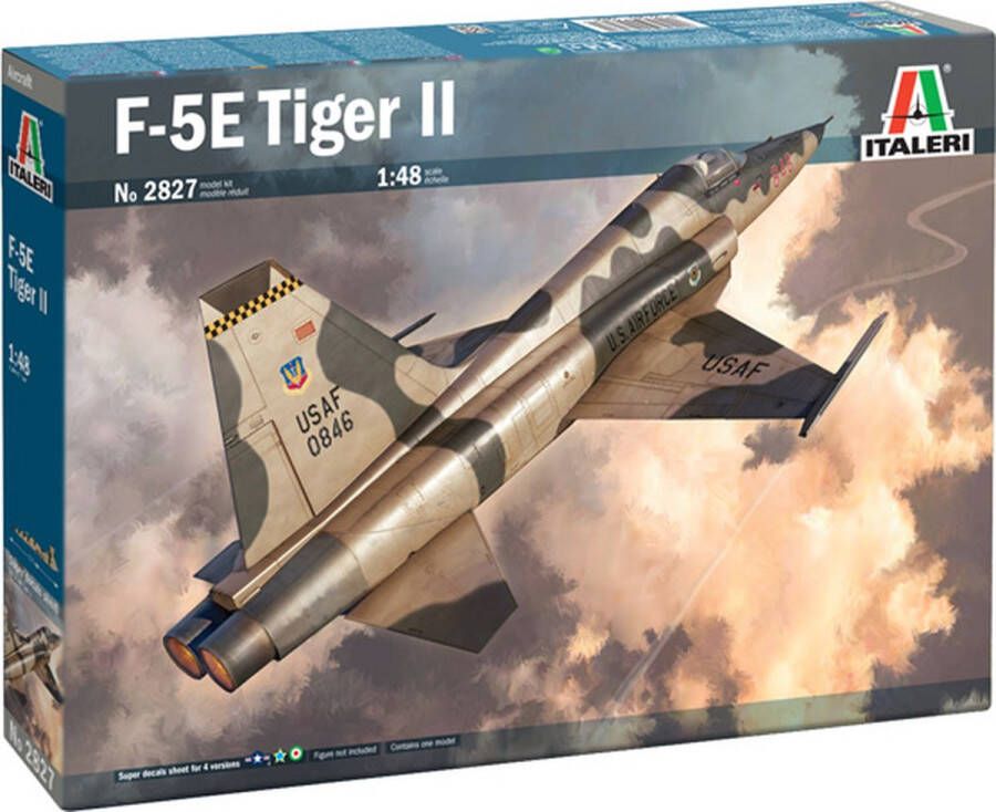 Italeri 1:48 2827 Northrop F-5E Tiger II Plastic Modelbouwpakket