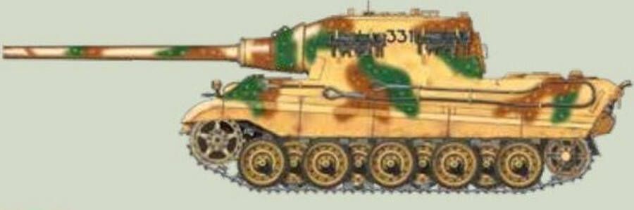 Italeri 1:56 15770 Sd.Kfz. 186 Jagdtiger Tank Plastic Modelbouwpakket
