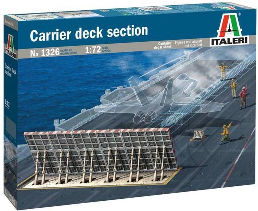 Italeri 1:72 1326 Carrier Deck Section Plastic Modelbouwpakket