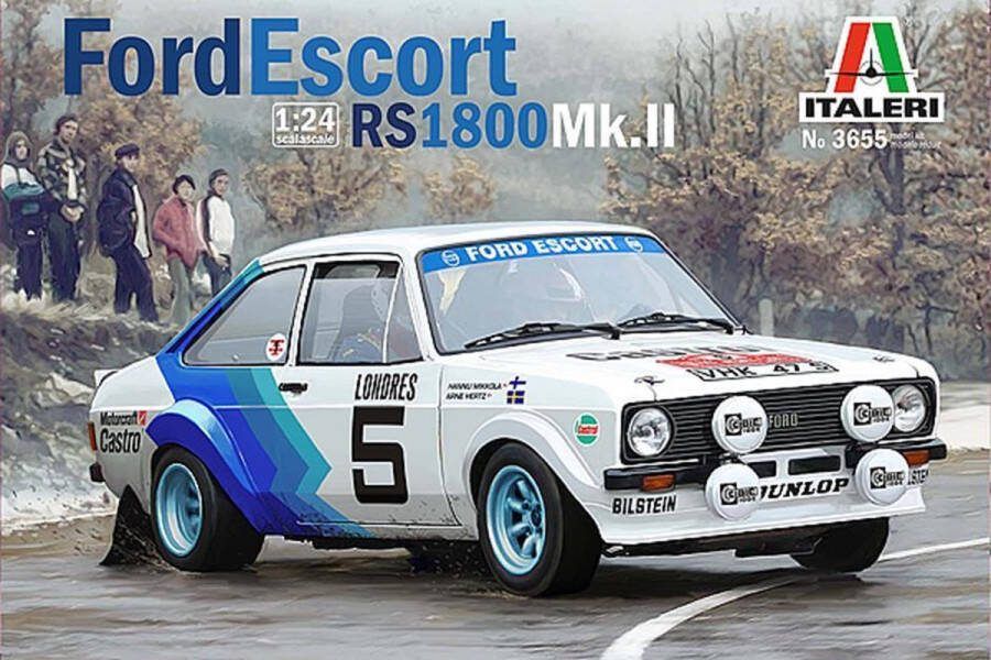 Italeri 3655 – Fort Escort RS1800 MK.II 1:24