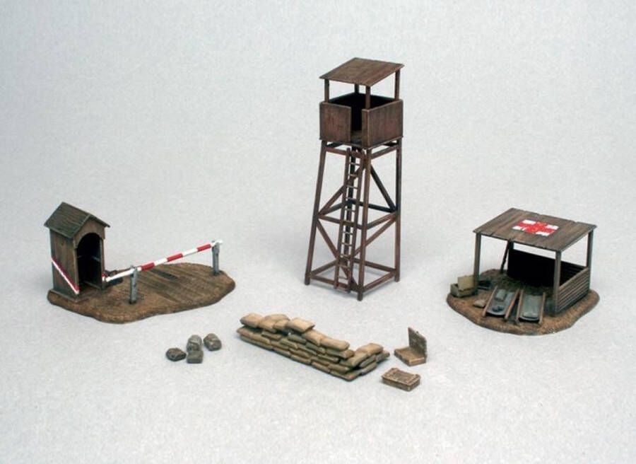 Italeri Battlefield Buildings 1:72 (Ita6130s) modelbouwsets hobbybouwspeelgoed voor kinderen modelverf en accessoires