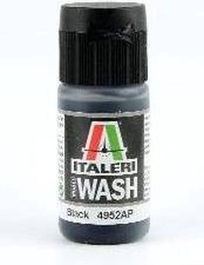 Italeri Black Acrylic Model Wash (Ita4952ap) modelbouwsets hobbybouwspeelgoed voor kinderen modelverf en accessoires