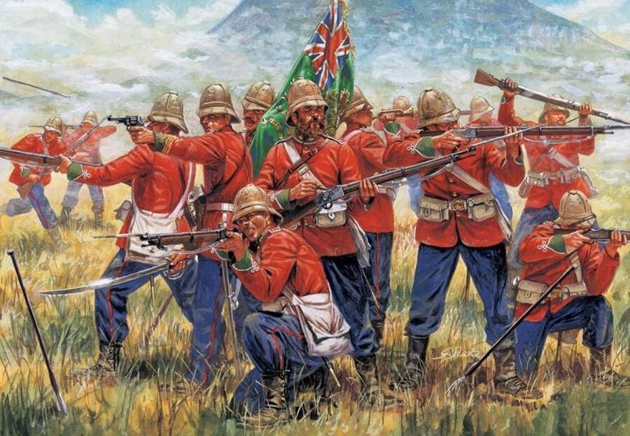 Italeri British Infantry (Zulu War) 1:72 (Ita6050s) modelbouwsets hobbybouwspeelgoed voor kinderen modelverf en accessoires