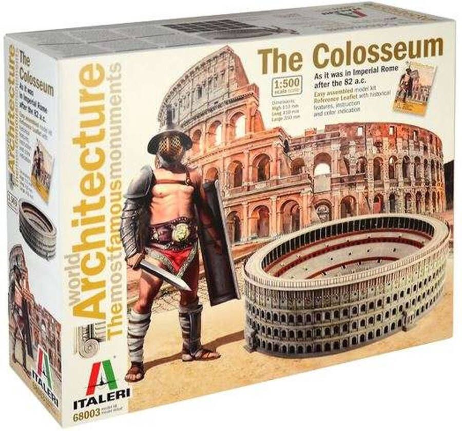 Italeri 1:500 68003 The Colosseum World Architecture Plastic Modelbouwpakket