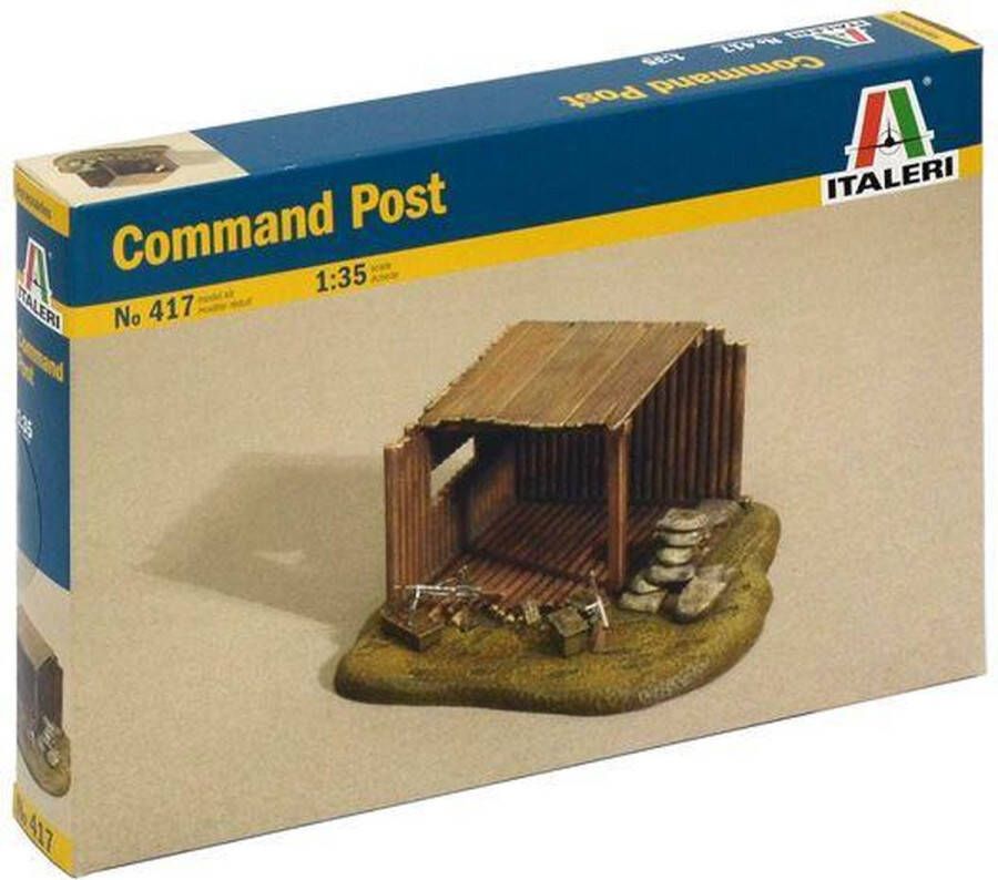 Italeri Command Post 1:35 (Ita0417s) modelbouwsets hobbybouwspeelgoed voor kinderen modelverf en accessoires