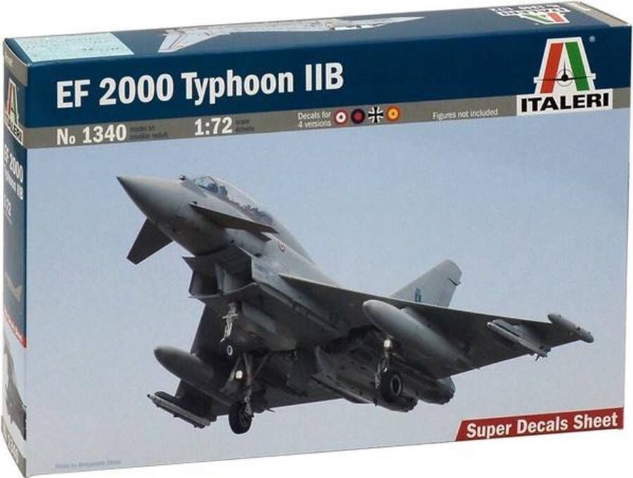 Italeri Ef 2000 Typhoon With Seater 1:72 (Ita1340s)