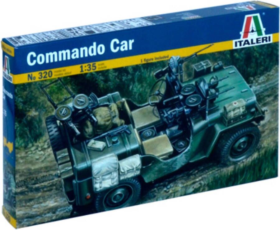 Italeri en meer Italeri Commando Car + Ammo by Mig lijm