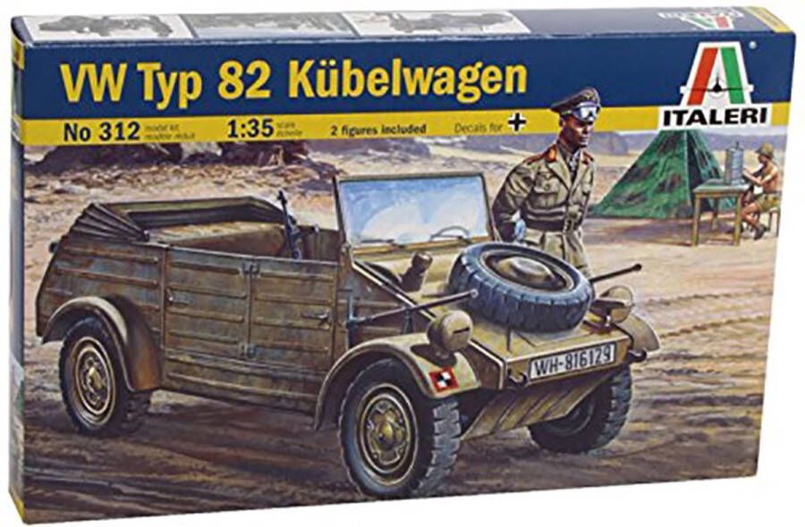 Italeri en meer Italeri Kübelwagen + Ammo by Mig lijm