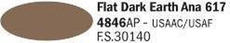 Italeri Flat Dark Earth Ana 617 (Ita4846ap) modelbouwsets hobbybouwspeelgoed voor kinderen modelverf en accessoires