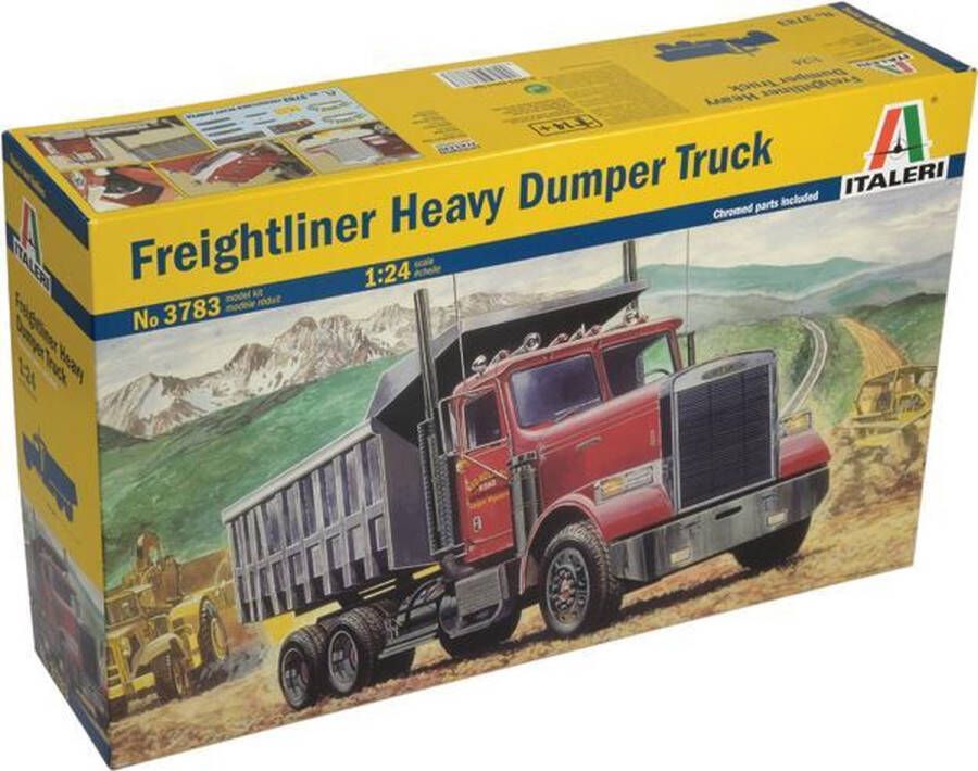Italeri Freightliner Heavy Dumper Truck Modelbouw Pakket 1:24