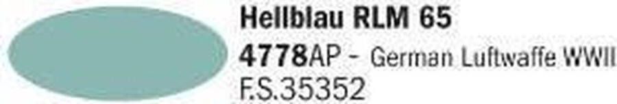 Italeri Hellblau Rlm 65 (Ita4778ap) modelbouwsets hobbybouwspeelgoed voor kinderen modelverf en accessoires