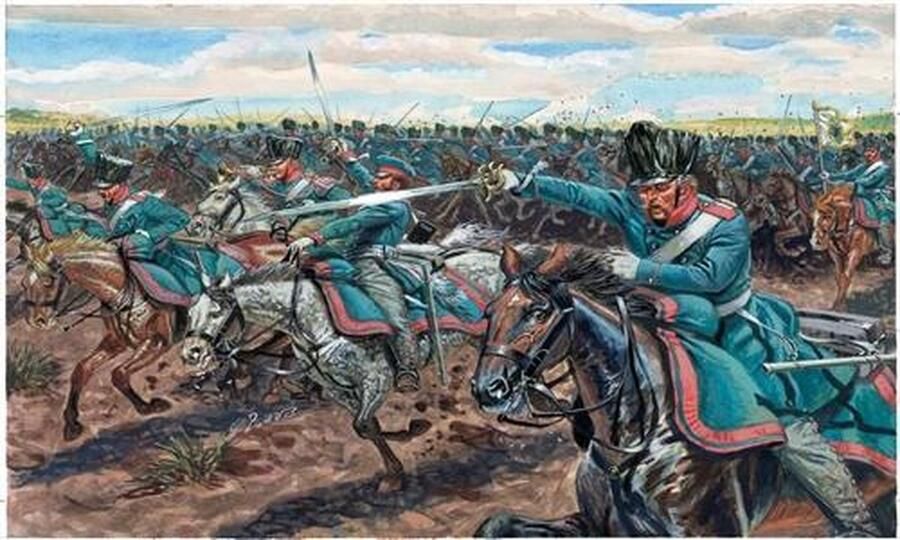 Italeri Napoleonic W. Russian Cavalry 1:72 (Ita6081s)