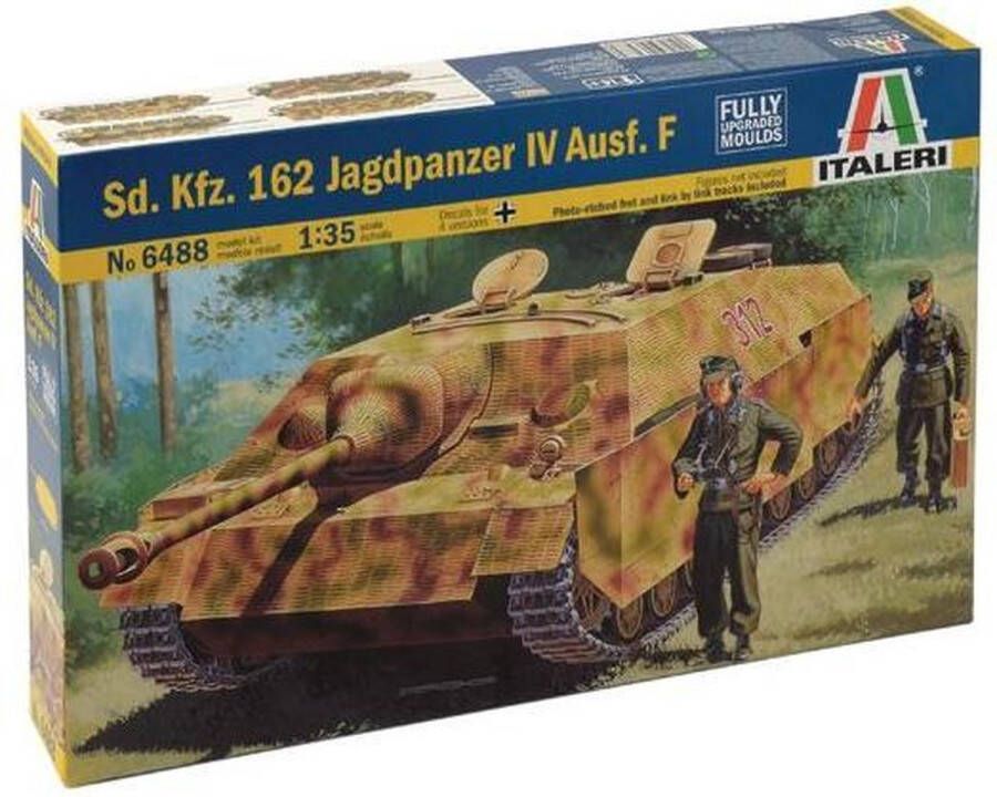 Italeri Jagdpanzer Iv Ausf.f L 48 Late 1:35 (Ita6488s)