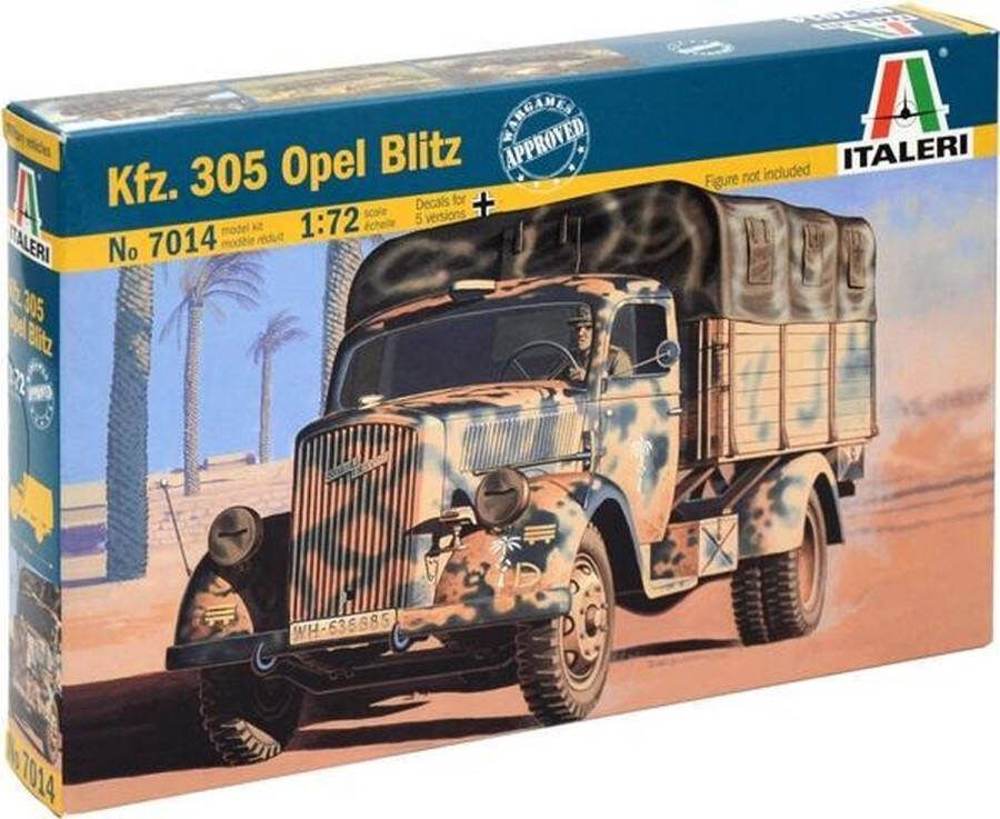 Italeri Kfz. 305 Opel Blitz Scale 1 72 ITA-7014