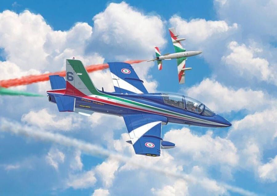 Italeri 1:72 1418 MB-339A P.A.N. 2018 Livery Plastic Modelbouwpakket