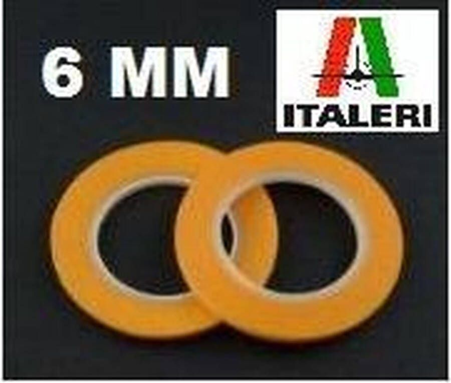 Italeri Precision Masking Tapes (2x) (Ita50827) modelbouwsets hobbybouwspeelgoed voor kinderen modelverf en accessoires