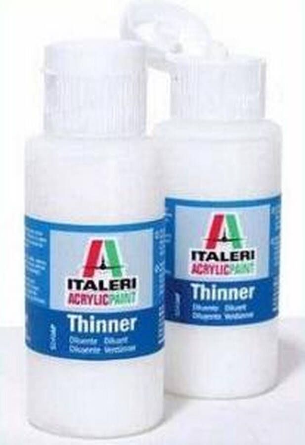 Italeri Thinner 60ml (Ita5049ap) modelbouwsets hobbybouwspeelgoed voor kinderen modelverf en accessoires