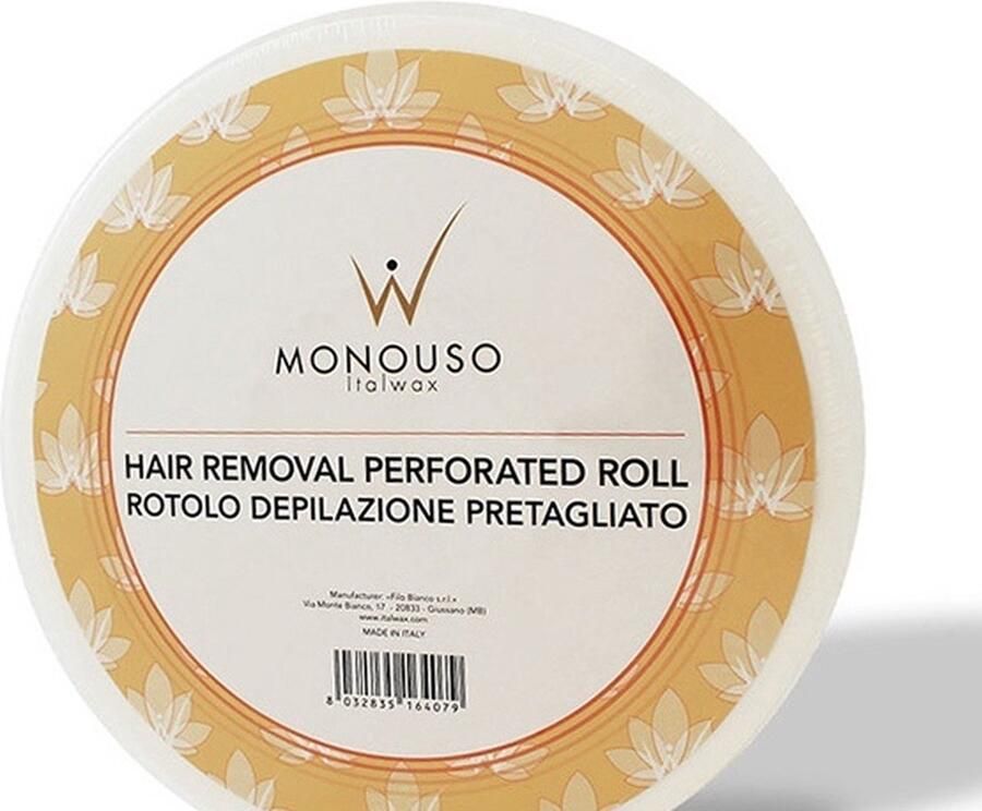 Italwax Wax Strips op Rol Geperforeerd 80mt Perfect voor Eenvoudige en Snelle Ontharing