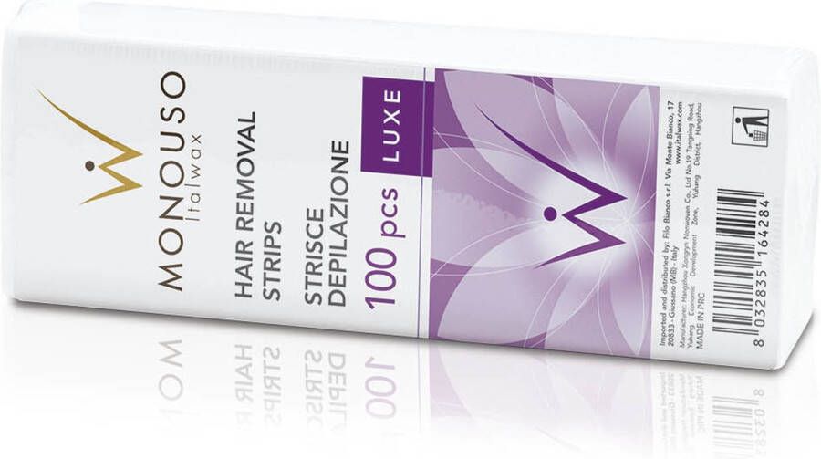 Italwax Ontharingsstrips Extra Sterk Depilatie Strips 100 Stuks Voor Langdurige Resultaten