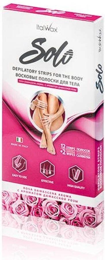 Italwax Solo Ontharingsstrips Body (Aloe Vera)