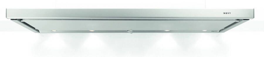 Novy 691 uitschuifkap 90 cm inox | Telescopische dampkappen | Keuken&Koken Dampkappen | 691