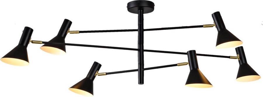 It&apos;s about RoMi its about RoMi Plafondlamp Izmir 3-lamps Zwart