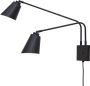 It&apos;s about RoMi its about RoMi Wandlamp Bremen 2-lamps Zwart - Thumbnail 1