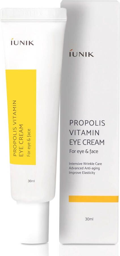 IUNIK Propolis Vitamin Eye Cream. Hydrating brightening anti-aging eye-care