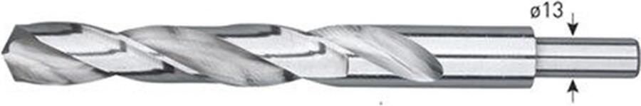 Ivana IV HSS spiraalboor geslepen met kolf 13mm 16x178 12mm