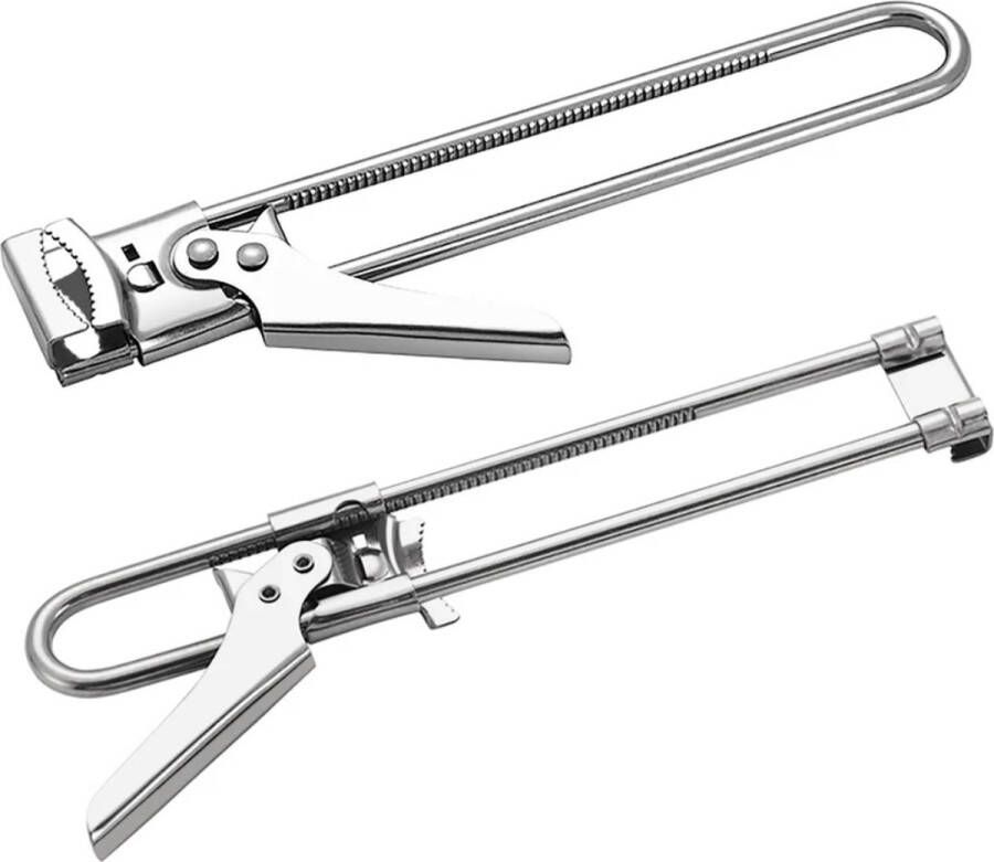Ixen Allesopener Universeel Voor deksels en potten Dekselopener Flesopener Pot Opener Handig in Gebruik