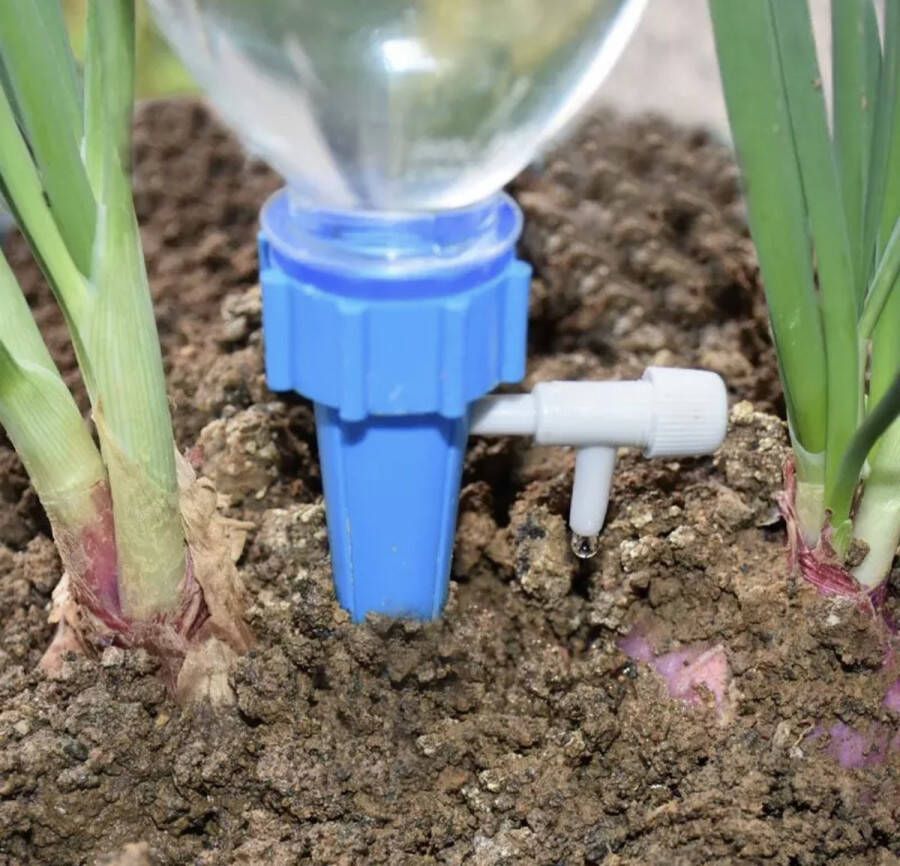 Ixen Waterdruppelaar Irrigatiesysteem Instelbaar Set van 3 Planten Watergever Druppelsysteem