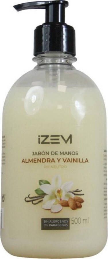 Izen Vloeibare Luxe Handzeep Amandel & Vanille Bloessem Pomp Voordeelverpakking 24 x 500ml