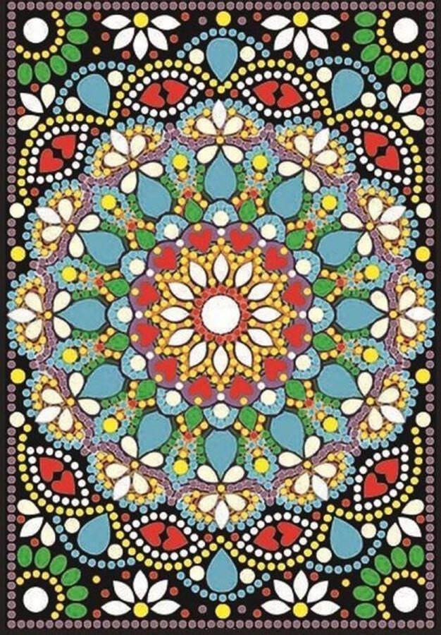 IZGO Diamond Painting Pakket Volledig Volwassenen Mandala Notitieboekje a5 Kinderen