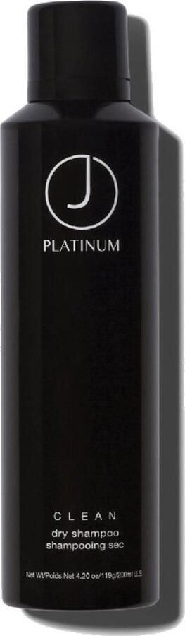 J Beverly Hills Platinum Clean Dry Shampoo 200 ml Droogshampoo vrouwen Voor Alle haartypes