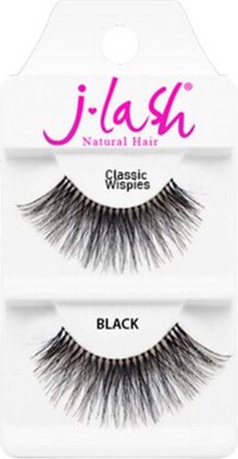 J-Lash Natural Hair Classic Wispies Nepwimpers Zwart 1 g