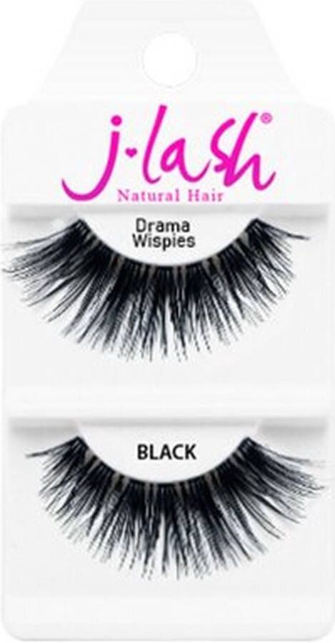 J-Lash Natural Hair Drama Wispies Nepwimpers Zwart 1 g