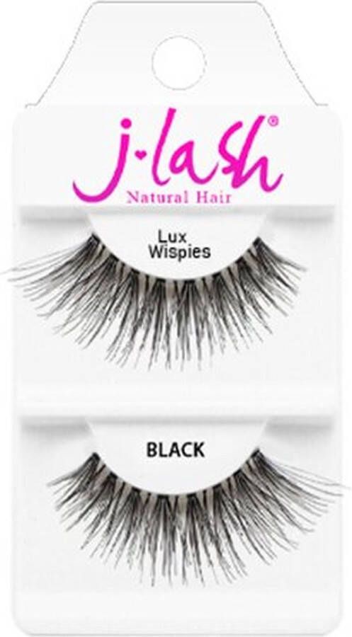 J-Lash Natural Hair Lux Wispies Nepwimpers Zwart 1 g