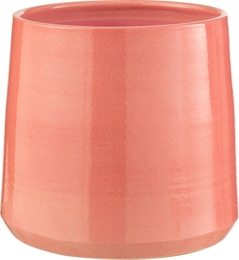 J-Line bloempot Rond keramiek roze extra small Ø 28 cm