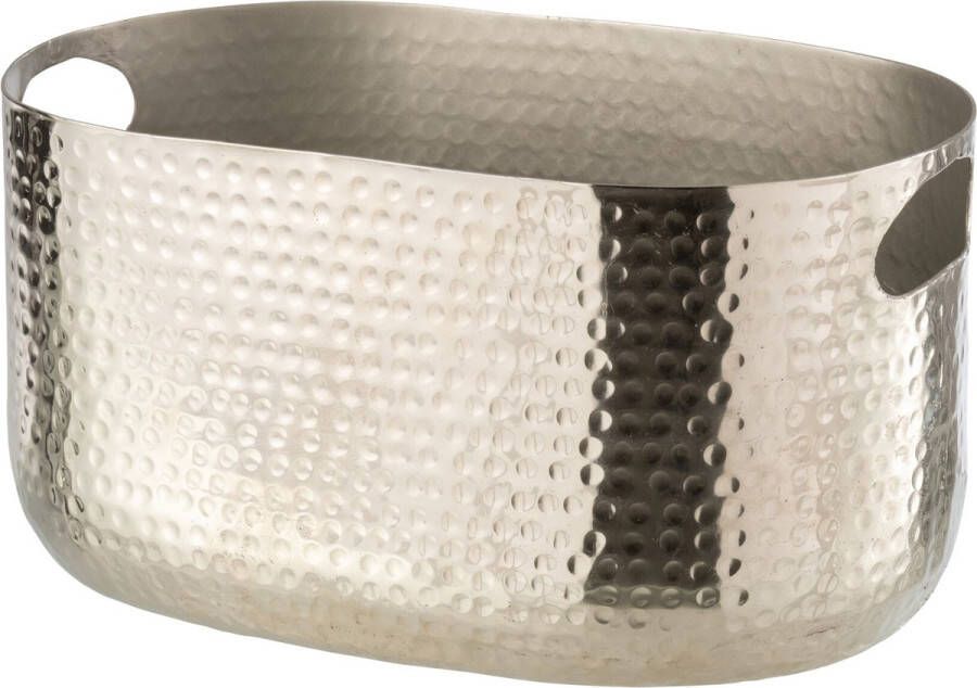 J-Line Emmer Champagne Motief Aluminium Zilver