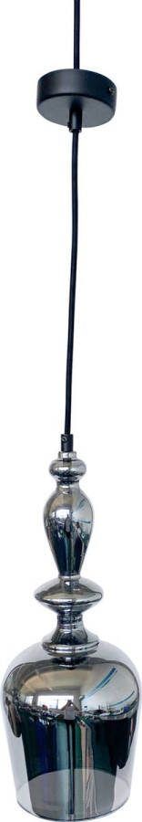 J-Line Hanglamp Baron Glas Grijs